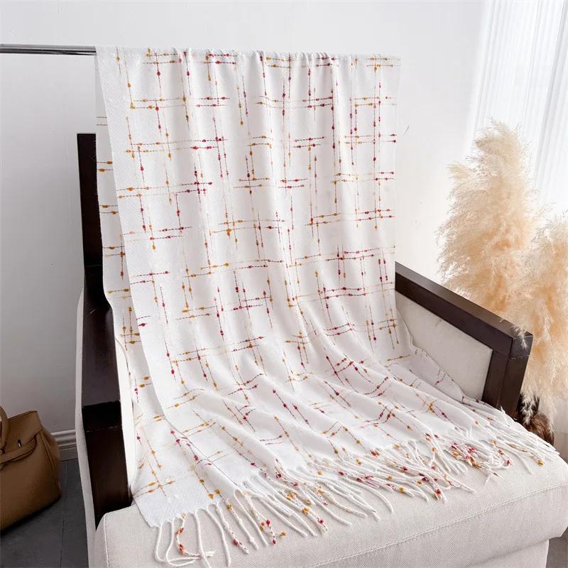 Korean Students Scarf Men Women Autumn Winter Keep Warm Scarves Shawl Fashion Long Thicken Warp Bufanda Poncho Echarpe Pashmina