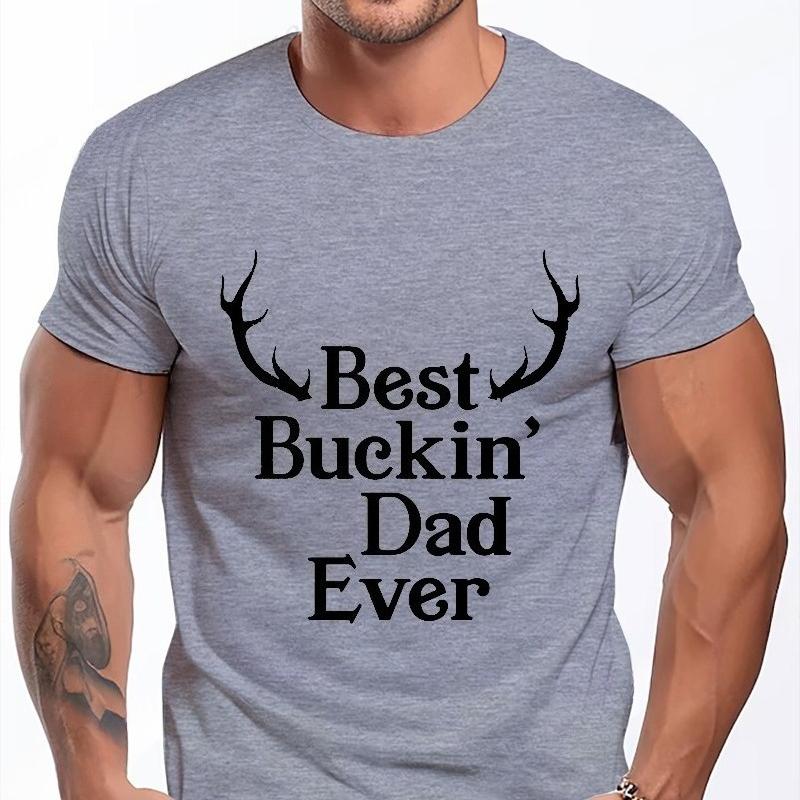 

Mens Street T Shirt Best Dad Ever for Amazing Dad Funny Fathers Day Tees Summer Classic Mens Tshirt Street Clothing 4XL