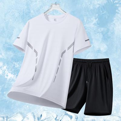 Conjunto de Fitness para Correr en Verano para Hombre Conjunto de Ocio para Hombre Conjunto de Dos Piezas