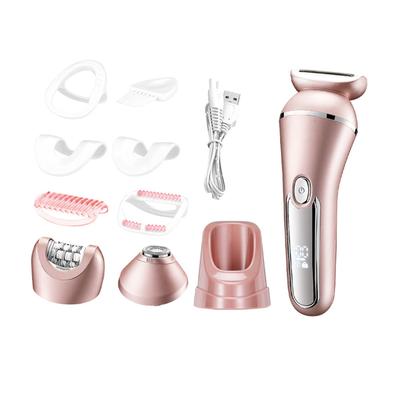 3 In 1 Electric Women Epilator Electric Hair Removal Device Water Resistant Electric Body Trimmer