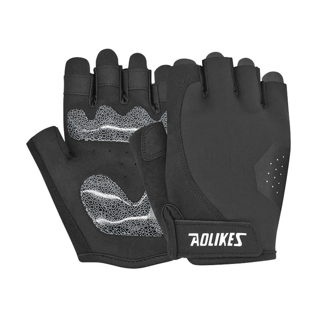 Fitness Gloves, Weightlifting & Gym Protective Gloves, Breathable Half-Finger Sports Gloves for Cycling & Workout