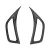 Carbon Fiber Look Fender Side Air Vent Trim Cover For Jeep Wrangler JL 2018-2025 Car Body Fender Plate Trim
