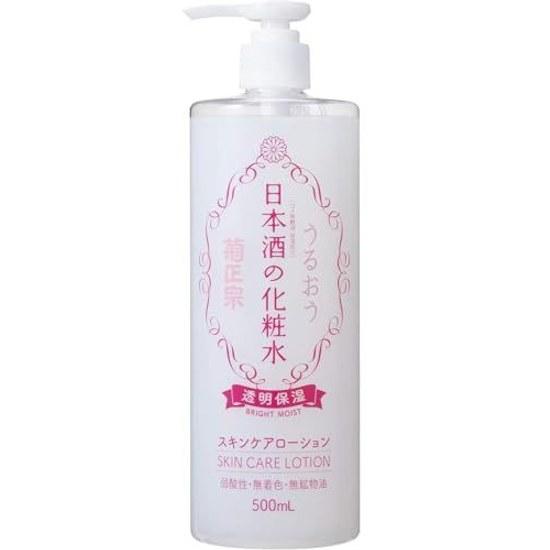 Kiku Masamune Sake Lotion Transparent Moisturizing 500ml Vitamin