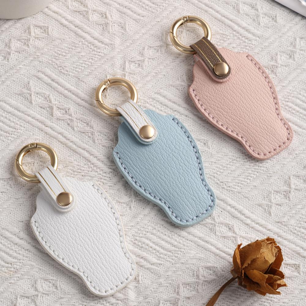 2 3 Botton Leather Car Key Case Fob Cover For Mercedes Benz Cla Glc Gla Glk W203 W210 W211 W204 W176 A B C Class Amg Accessories