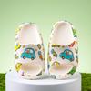 Boys' Shoes with Cartoon Soft Soles, Girls' Indoor Flip-flops with Soft Soles