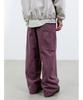 Saendeusaundeu (Unisex) Colored Overduck Pants Violet