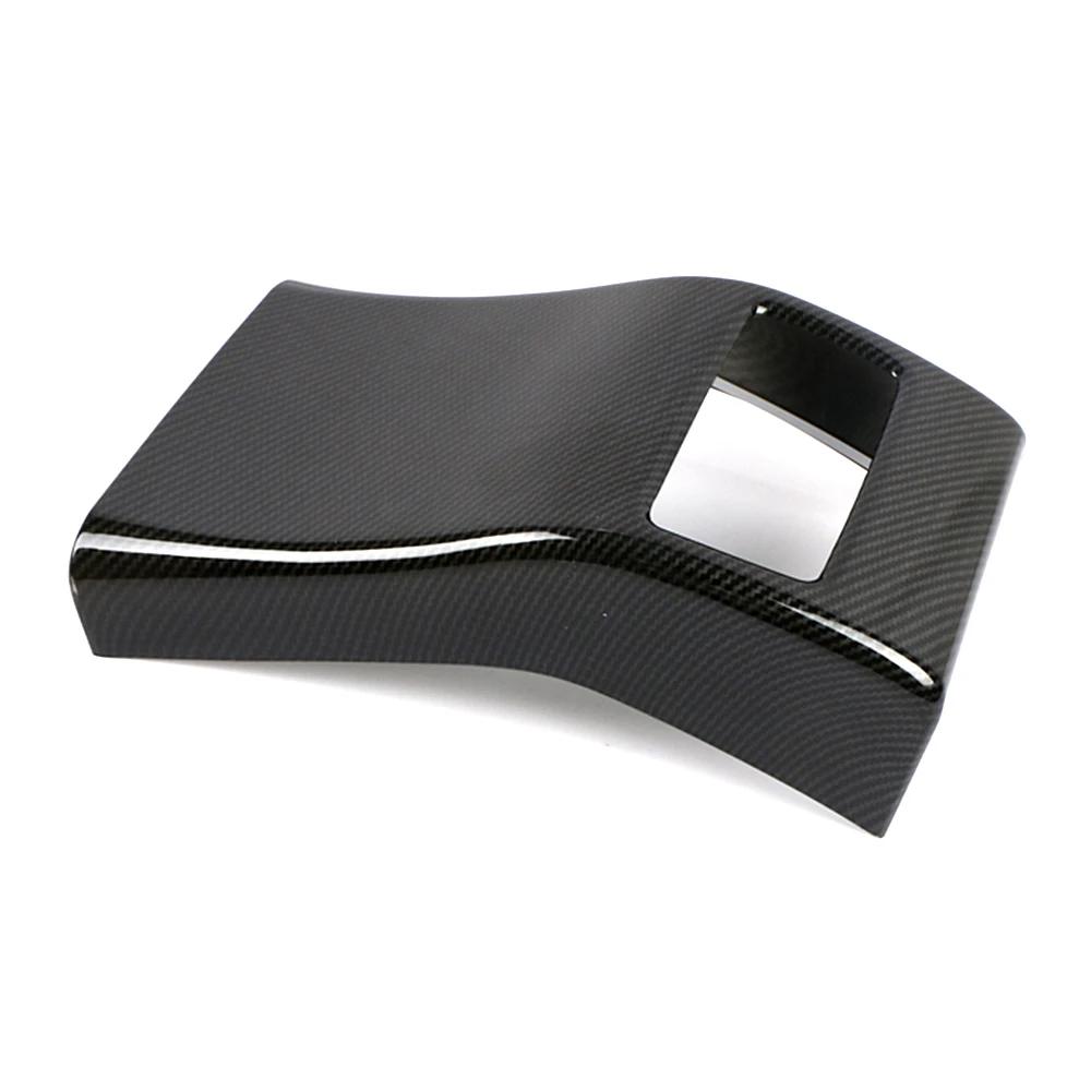 Für Toyota Corolla 2019 2024 Innenausstattung Mittelkonsole Aufbewahrungsbox Armlehnenbox Rückwandabdeckung Verkleidung Mattsilber Kohlefaser