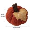 9cm Knitted Soft Pumpkin Artificial Pumpkin For Home Thanksgiving Harvest Party Decorations Bedroom Decoration Halloween Decor