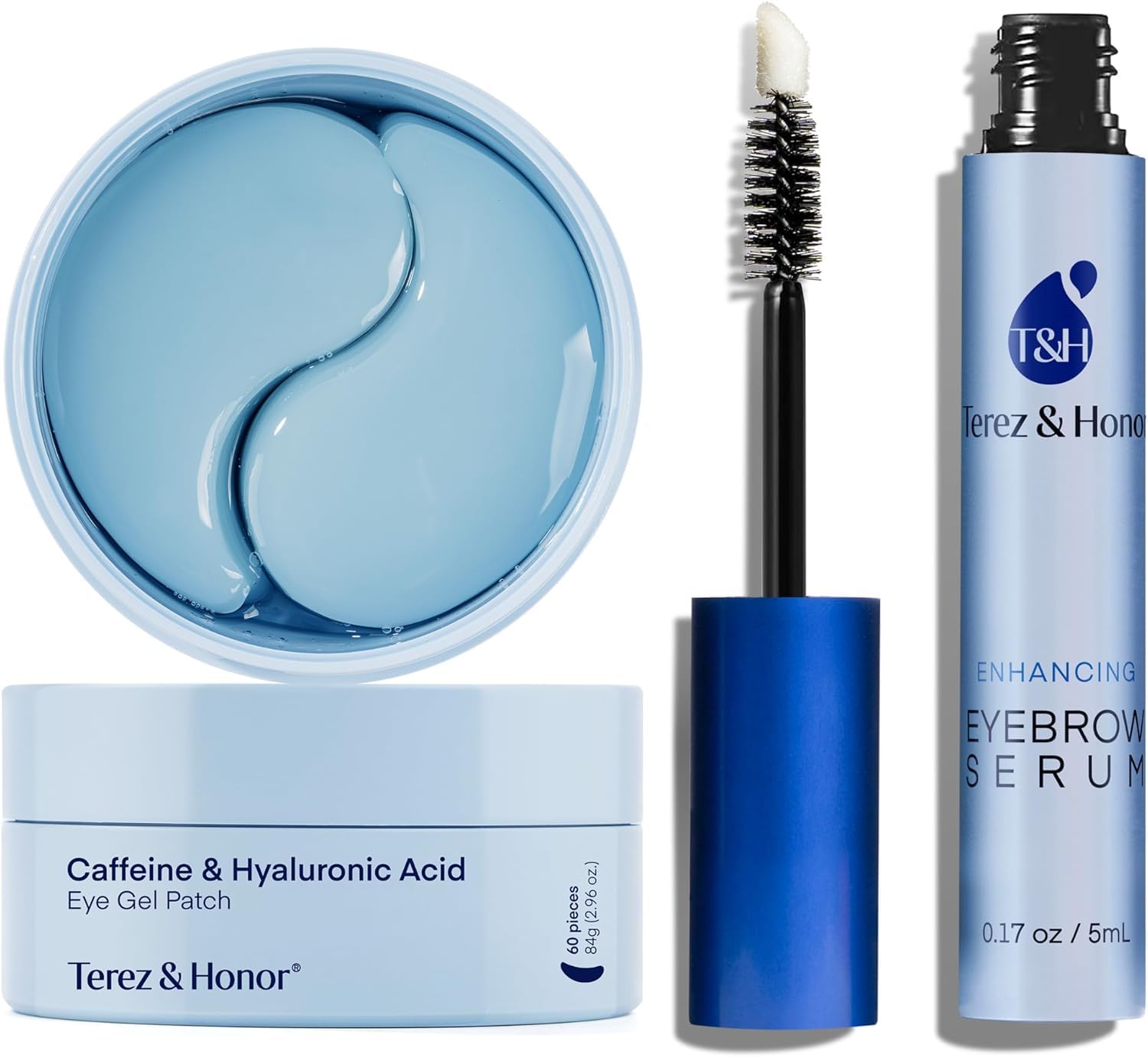 

Terez Honor Кофеиновый гель-патч для глаз и сыворотка для бровей 5 мл Гель для глаз Гиалуроновая кислота Глаз Глаз Маска для глаз Корейская косметика Набор и Набор, Патч, Патч, Уход,