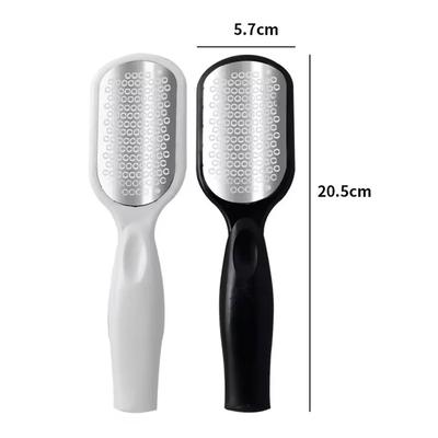 1/2/3PCS Black Professional Foot File Rasp Heel Grater Hard Dead Skin Callus Remover Stainless Steel Pedicure Foot Care Tools