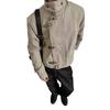 Retro American Vintage Wide Lapel Jacket for Men and Women