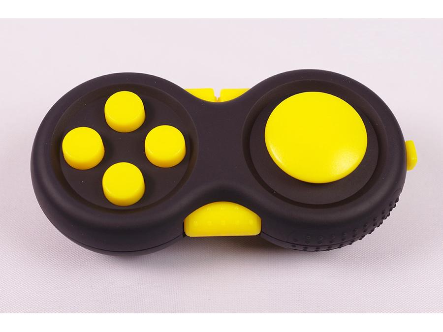 Colorful Handle Fidget Pad Anxiety Relief Cube Toy