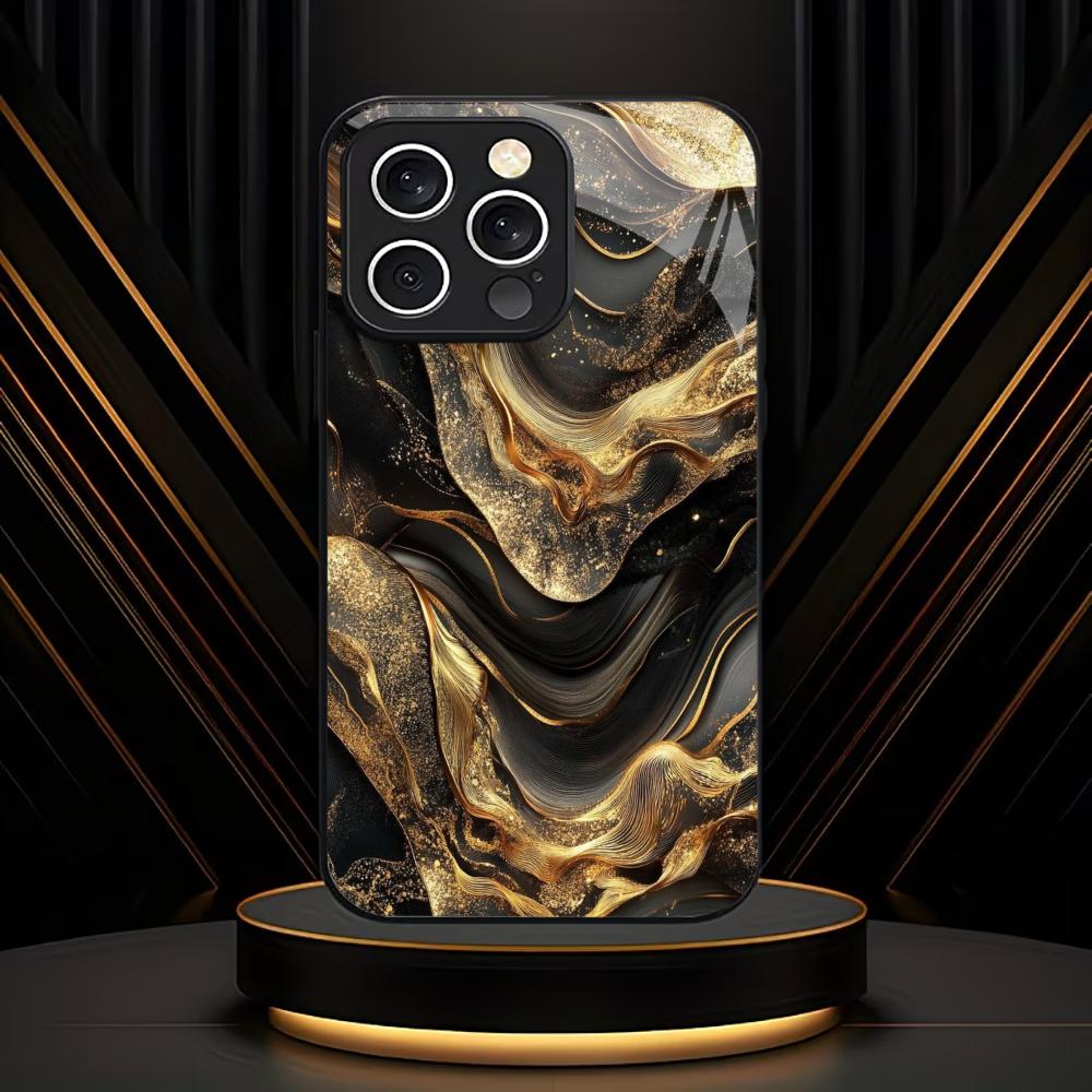 Galvaniseret Sølv Hærdet Glas Telefoncover til iPhone Cover til 11/12/13/14/15/16/17 Pro MAX