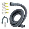 Heavy Duty Washing Machine Drain Hose Connectors Resistant Multipurpose Water Discharge Pipe For Dishwasher