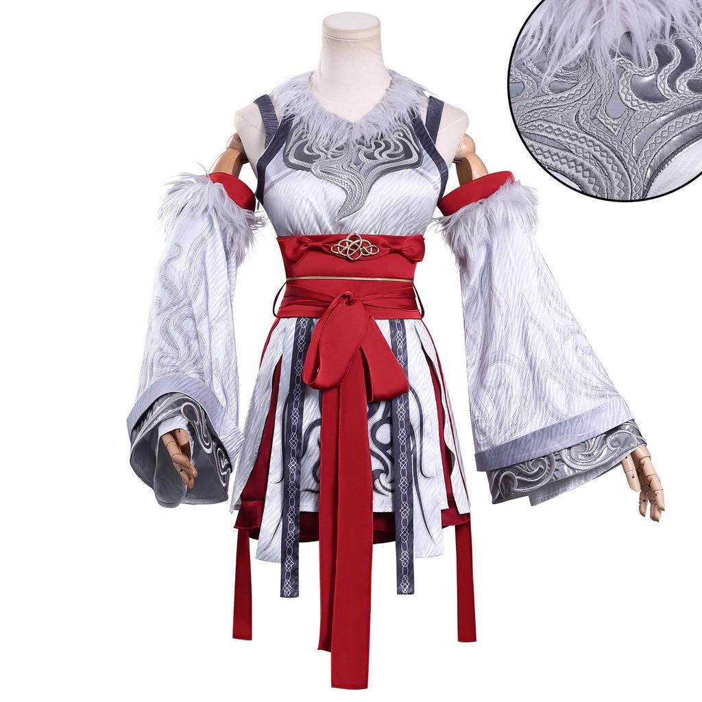 Fanren Xiuxian Zhuan Silver Moon Cosplaykostuum voor anime-rollenspelfans