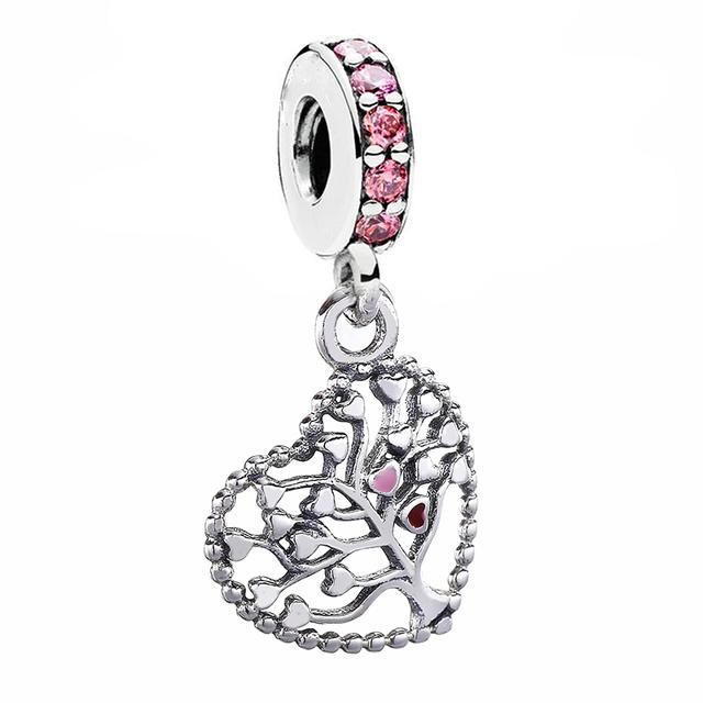 2stk/lott Sølvfarge Fjærnøkkel Life Treperler Charms Dingle Passer Diy Armbånd Halskjede For Kvinner Menn Kone Smykker Gave 2022