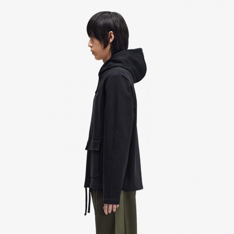 Fred Perry [sport] Heavyweight Pullover Sweatshirt   Black Afpm2438709 102