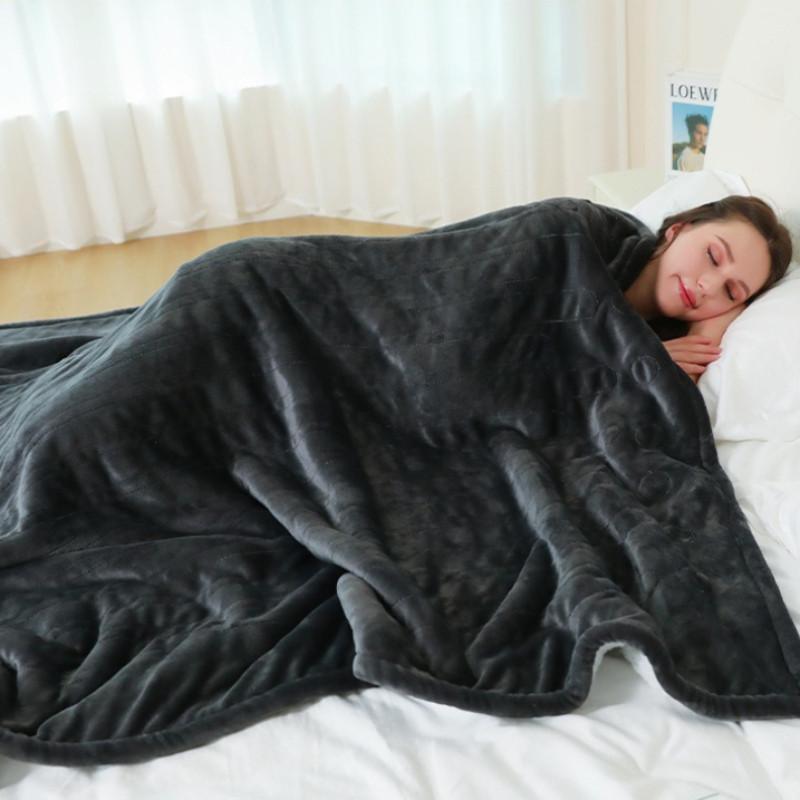 Washable Electric Heating Pad Portable Multifunctional Warm Electric Cover Blanket Winter Household Single Electric Blanket