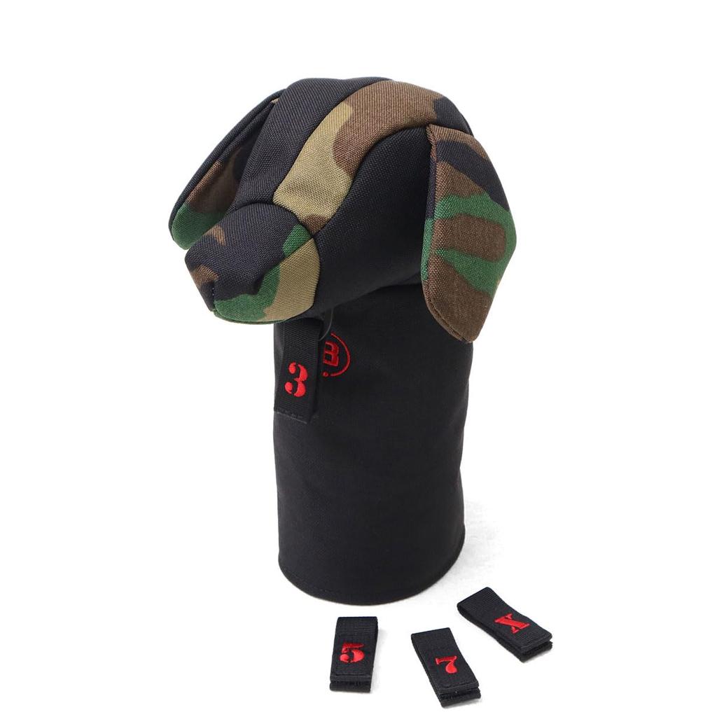 DOGGY FAIRWAY WOOD COVER COMBI (for Fairway Woods) BRG251G68 2025 (175) Black/Woodland Camo
