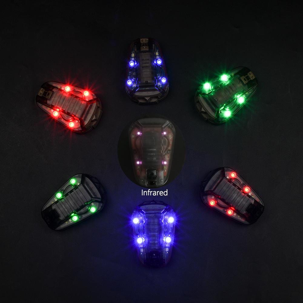 Hell-star Ladybug Light HEL-STAR Outdoor Strobe IR Survival Light Helmet Light