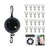 Portable Travel Clothesline Cord, Adjustable 33Ft Camping Clothes Line, Laundry Drying Rope For Hotel Trip