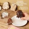 12 Cavity Mother's Day Theme Baking Mold Non-stick Silicone Candy Mold Mousse Cake Molds  Household