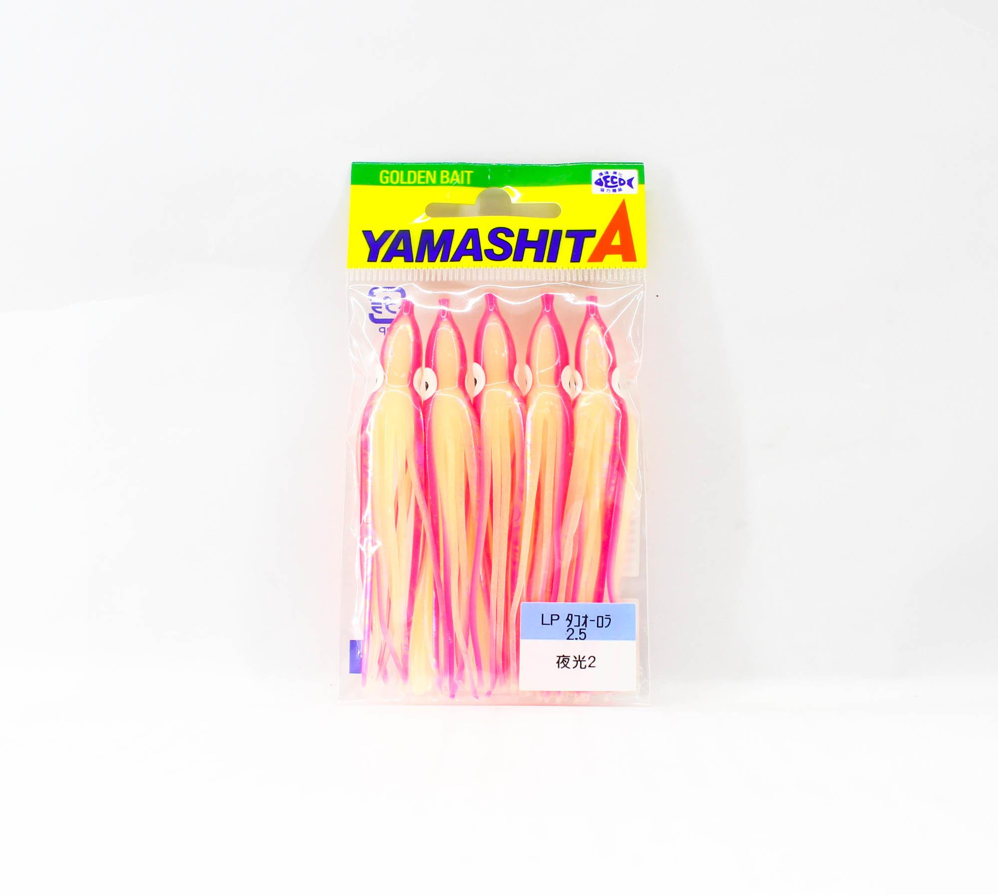 

Yamashita Octopus Aurora Squid Skirt 2.5 inch ( 5 per pack ) YAKO-2 (9840)
