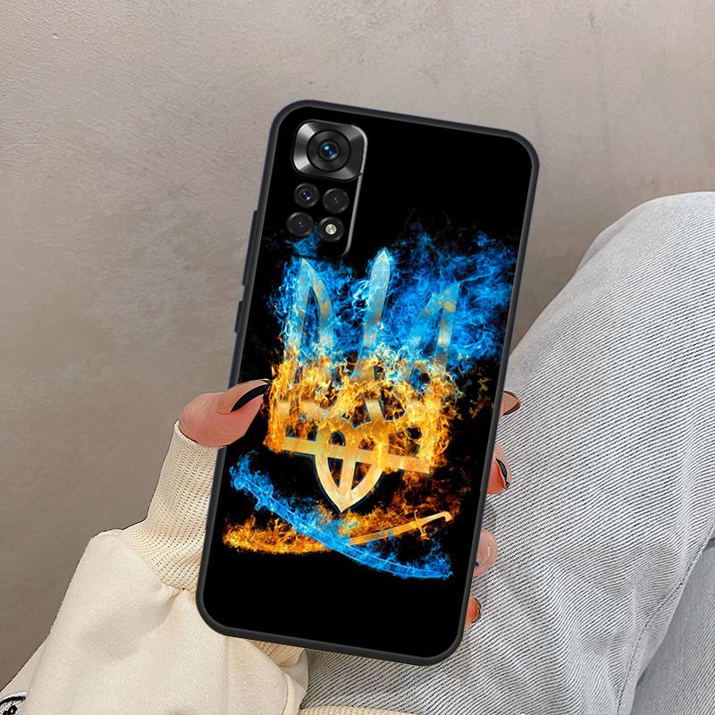 

Ukraine Flag For Xiaomi Redmi Note 13 Pro 9 10 11 12 14 Pro 11S 12S Case Cover For Redmi 14C 10C 12C 13C Redmi Note 13ProPlus