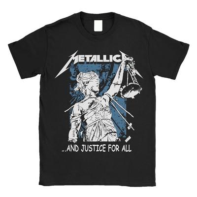 METALLICA And Justice For All Neues Schweres Baumwoll Schwarz Unisex Größe S-4XL Unisex T-Shirt