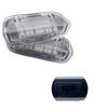 2Pcs Door Warning Welcome Courtesy Light LED Lamp Decorative Lamp for Golf 5 6 7 Mk5 Mk6 Mk7