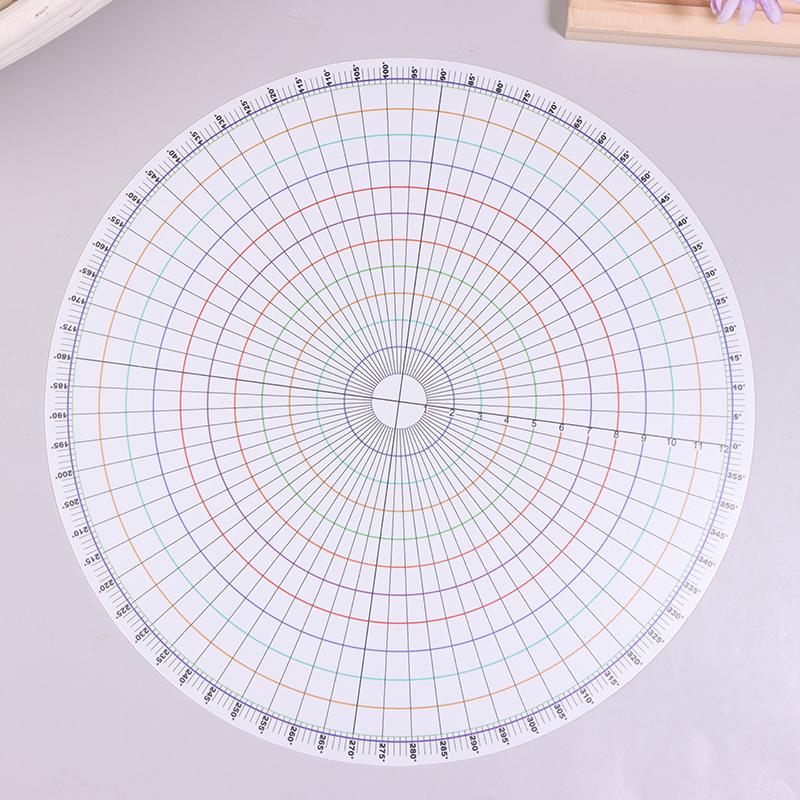 

26см Керамический Круглый Делитель Круговой Равные Части Карта Сделай Сам Керамика Подглазурная Роспись Вспомогательная Подушка Инструмент для Рисования United States