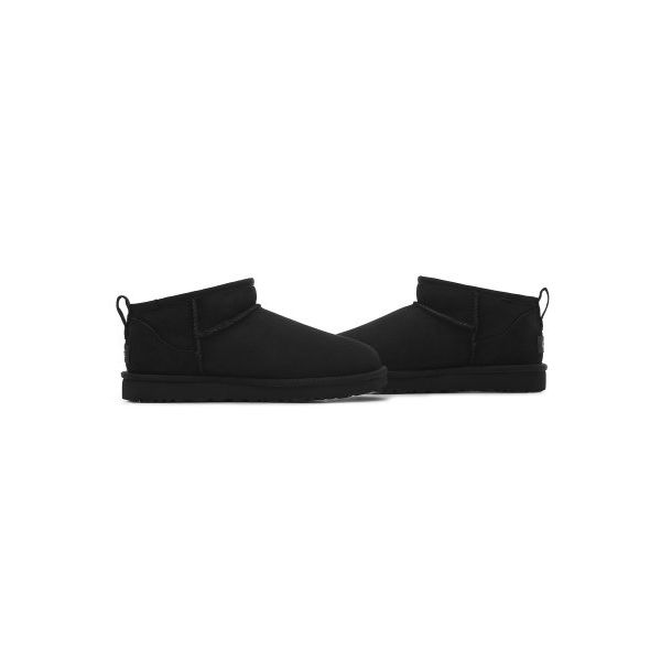 UGG Klasik Ultra Mini Bot Siyah Kadın Spor Ayakkabıları 1116109-BLK