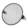 5.75Inch Metal Motorcycle Cg125 Modified Headlight Gn125 Cruiser Retro Light Grille Protective Ccover