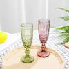 Red Wine High-Stemmed Glass - Simple Wedding and Celebration Accessory, Ideal for Cocktails, Juice, and Wines