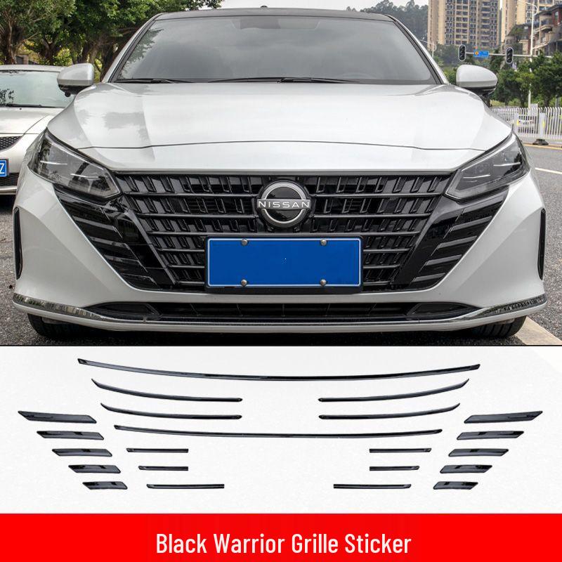 Black Warrior Grille Sticker for 22-23 8th Gen Altima Emblem