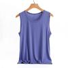 Heren Tank Zomer Losse Grote Ronde Hals Mouwloos T-shirt