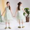ASK JUNIOR Mädchen Ärmelloses Qipao Kleid im chinesischen Stil