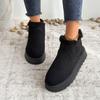 New Winter Women Snow Boots Plush Warm Non Slip Waterproof Ladies Flats Sneakers Casual Slip on Female Ankle Boots Zapatos Mujer