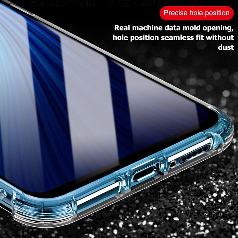 TPU Transparent Cover for Nubia Z80 Ultra 5G Case Four-Corners Shockproof Phone Protective Fundas Capa Coque