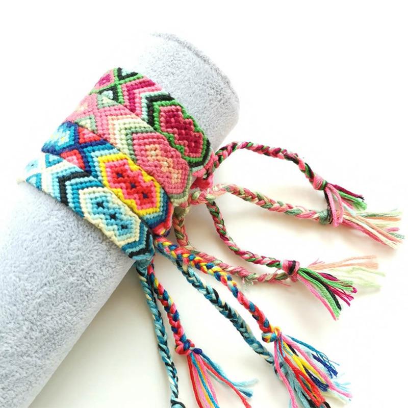 String Rope Bracelets Buy Handmade Weave Braided String Rope Bracelets For Women Couple ...