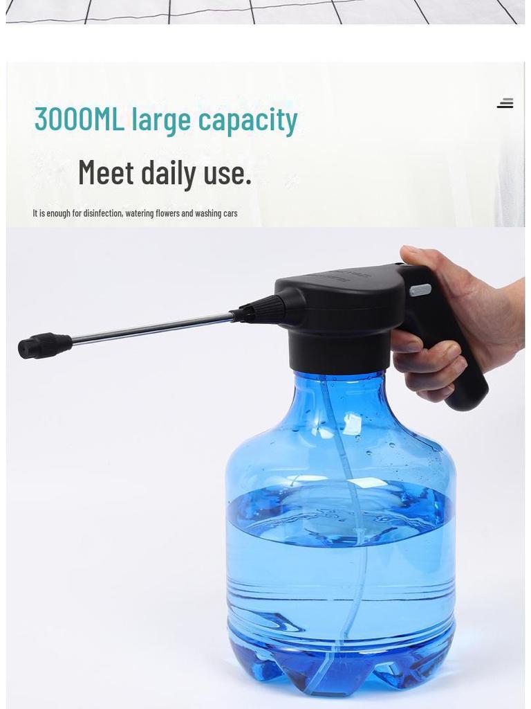 Rechargeable 3L Electric Water Sprayer