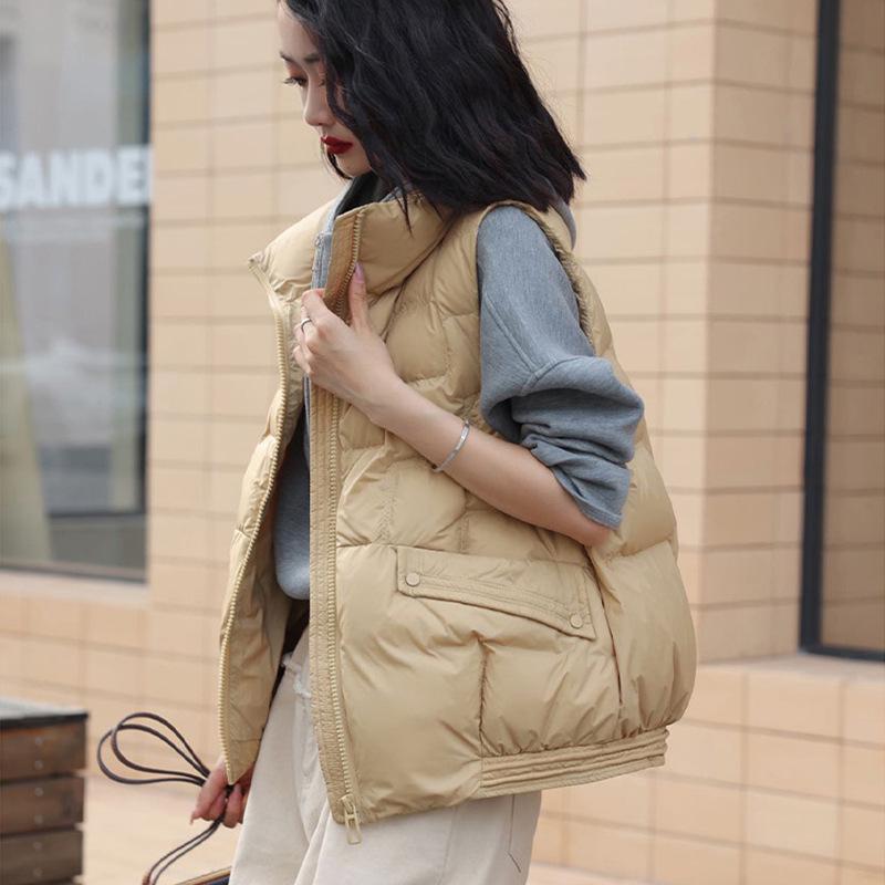 Women's Korean Style Winter Duck Down Jacket - High-End Design