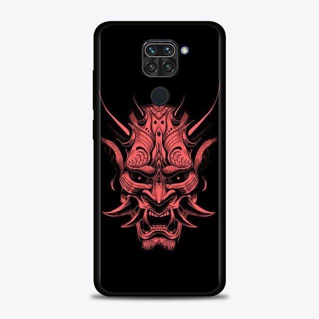 

Чехол Terror Ghost Head для Xiaomi Redmi Note 11 10 9 8 7 Pro Max 9t 8t 9s, чехол для Redmi 10 9 8 9c 9a 8a 7a For Redmi Note 9T