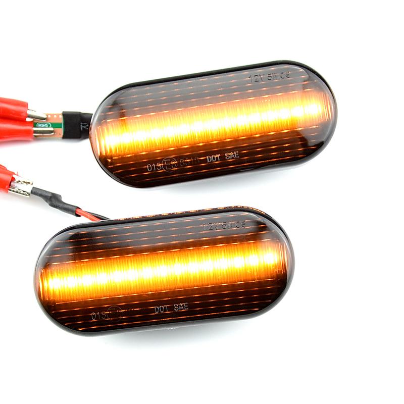 Dynamic LED Side Marker Signal Light Indicator Lamp For SEAT Leon 1P Ibiza Mk3 6L Mk4 6J Toledo Exeo Sedan Exeo Sedan Exeo ST