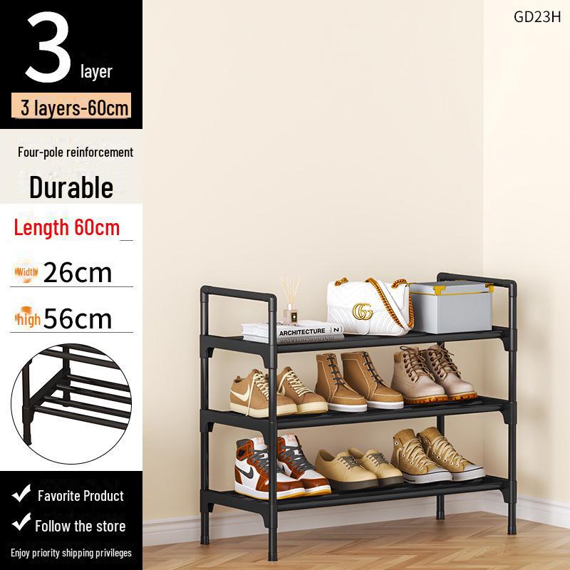 Zapatero y Armario Multicapa a Prueba de Polvo para la Entrada del Hogar o Residencia de Estudiantes