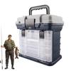 Portable Tackle Organizer Portable Tackle Organizer With 4 Drawers Organizer Utility Box Storage With Multiple Compartments