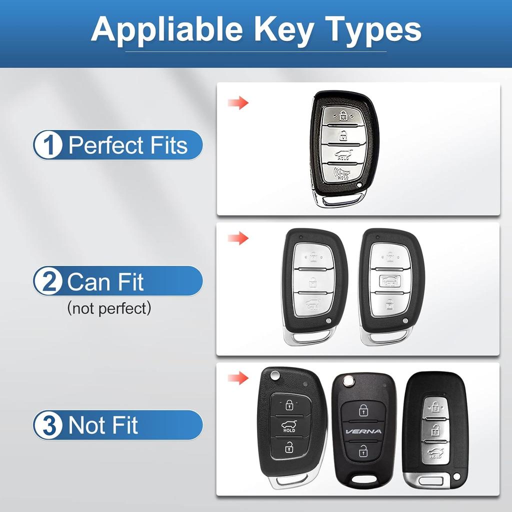 Osłona breloczka Hyundai z brelokiem, miękka TPU etui na klucze obudowa ochronna pasująca do lantra Ioniq Sonata Tucson Elantra