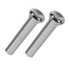 2 stk Dørlåsknapp Pin Sølv For Gammel Chevrolet Buick Pontiac 1971-1988 IN6728Z