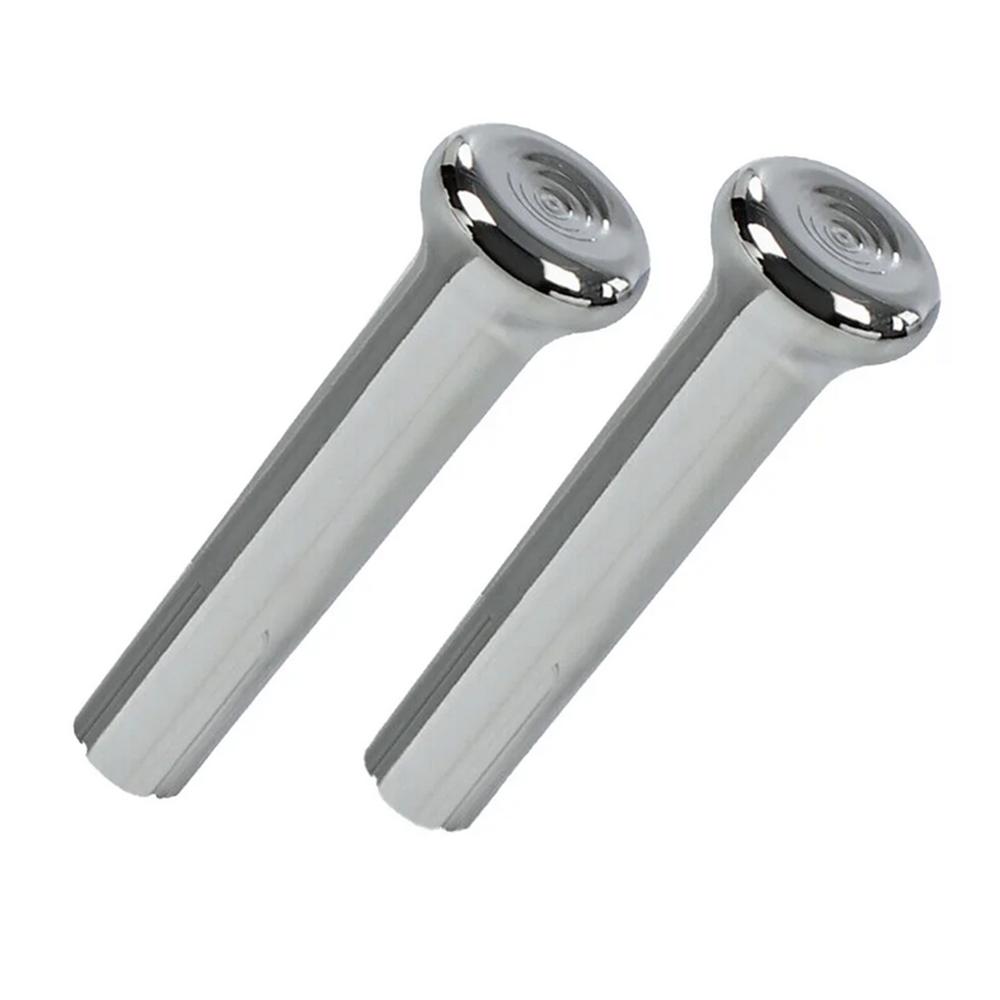 2 stk Dørlåsknapp Pin Sølv For Gammel Chevrolet Buick Pontiac 1971-1988 IN6728Z