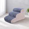 Sturdy ThreeLevel Pet Staircase | spacesavingSaving Design, Foam Dog Stairs, for Sofa 30cm3steps